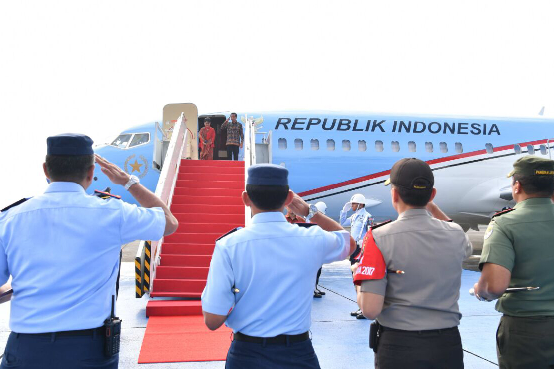 Bertolak Ke Semarang Presiden Dan Ibu Iriana Akan Hadiri Upacara Hari